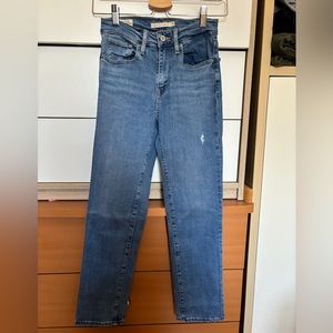 Levi’s 724 Crop Straight Jeans 24